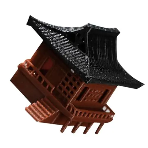 Produktbild: CAXUSD Pavillon-Statue Für Aquarium Mini-landschaftsdekoration Lebensechte Details