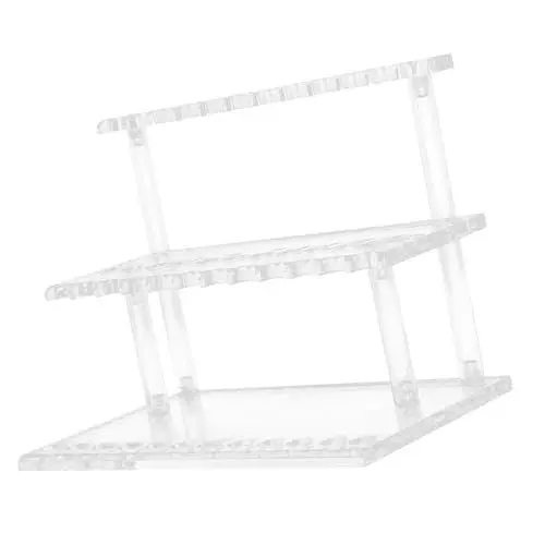 Produktbild: CAXUSD Modernes Utensilienregal Aus Acryl – Stifthalter Mit 24 Fächern Schreibtisch-organizer Für Unordnung –