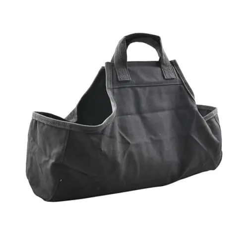 Produktbild: CAXUSD Holztasche Für Kaminholz Brennholzhalter Tragetasche Große Transporttasche Faltbar Für Camping Und Heimgebrauch