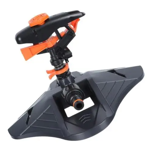 Produktbild: CAXUSD automatische Sprinkleranlage Wassersprinkler Automatischer Sprinkler drehbarer Sprinkler Gemüsestreuer Sprinkler für Rasen Garten Sprinkler praktischer Sprinkler pp Grey