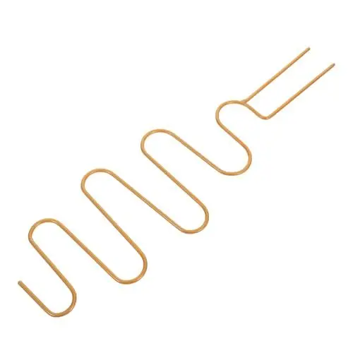 Produktbild: CAXUSD Kletterpflanze für draußen Spalier für Topfpflanzen rustikale Eisenpfähle Monstera-Rebenstütze Gartendekoration Goldener gebogener Rahmen