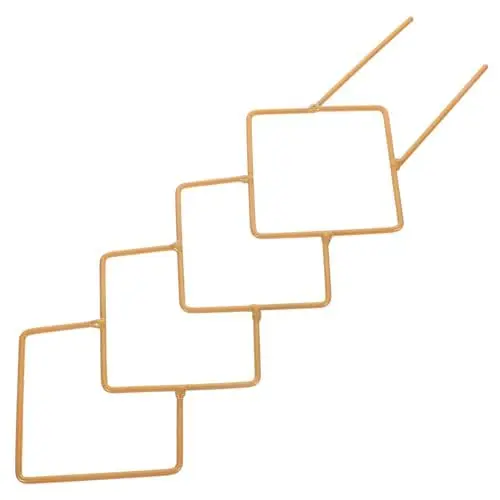 Produktbild: CAXUSD Pflanzenstütze Metallgitter für Kletterpflanzen Mini Einfache Montage Robustes Gartenzubehör