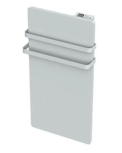 Produktbild: Cayenne Handtuchheizkörper, Glas LCD 1000 W weiß