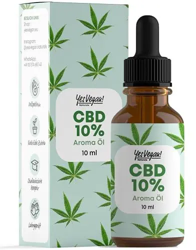 Produktbild: CBD Öl 10% - Vollspektrum CBD Tropfen mit Hanföl - 1000mg Cannabidiol - Deutsches Unternehmen (1x 20% CBD (10 ml))