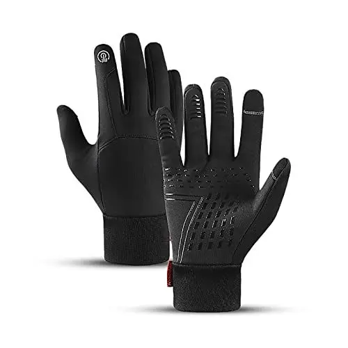Produktbild: CBValleyol Running-Handschuhe Winter – Touchscreen, Wärmende & rutschfeste Handschuhe für Herren & Damen – Ideal für Outdoor-Sport, Laufen, Skifahren