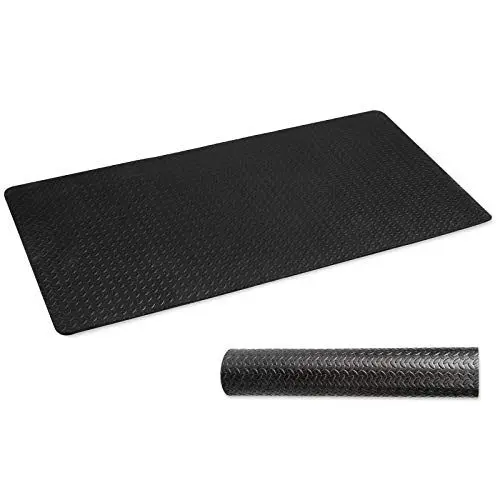 Produktbild: CCLIFE Bodenschutzmatte Fitness Bodenmatte Fitnessgeräte Sportmatten Schutzmatten Fitnessraum Unterlegmatte, Eva-Matte 118x58x0,7cm