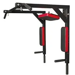 Produktbild: CCLIFE Multigriff Klimmzug Wandmontage Dip station 2in1 Pull Up Bar Klimmzugstange Wand Belastbarkeit bis 120 kg Fitnessgeräte Wandbefestigung