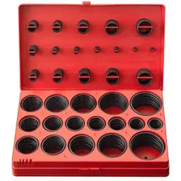 Produktbild: CCLIFE O Ring Sortiment 419tlg Dichtungsringe Set NBR Ø3-50 mm O Ringe Dichtungsset Gummi Dichtung Sortiment Dichtring