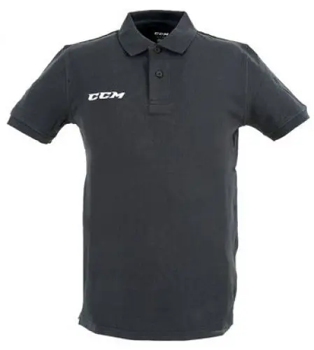 Produktbild: CCM Herren T-Shirt Team Pique SR, Weiss, XL