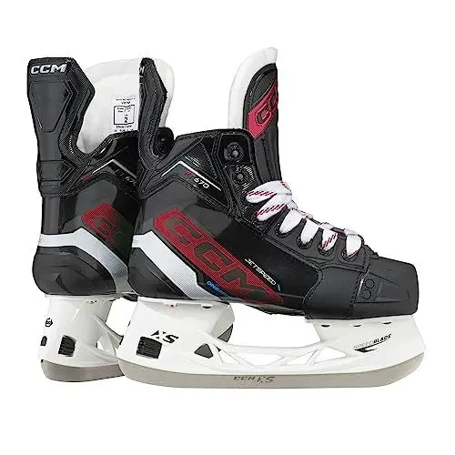 Produktbild: CCM Jetspeed FT670 Eishockey Schlittschuhe, Junior (Weite: Regular, Größe: 2.5)