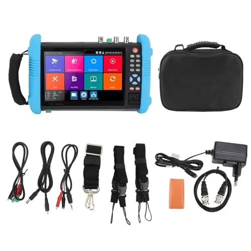 Produktbild: CCTV-Tester VGA-Eingang 7-Zoll-Touchscreen-Monitor AHD TVI CVI UTP-Testtool für Wartungsreparaturtest PoE-Netzwerktools Display-Videomonitor