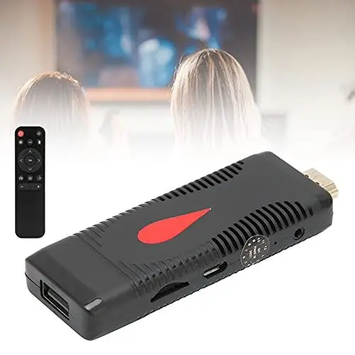 Produktbild: 4K HD TV Stick, 2GB RAM + 16GB ROM Tragbarer TV Box Stick für Android 10, HDR Display Smart Television Stick für Geschäftstreffen, Freizeit, Unterhaltung, Familie