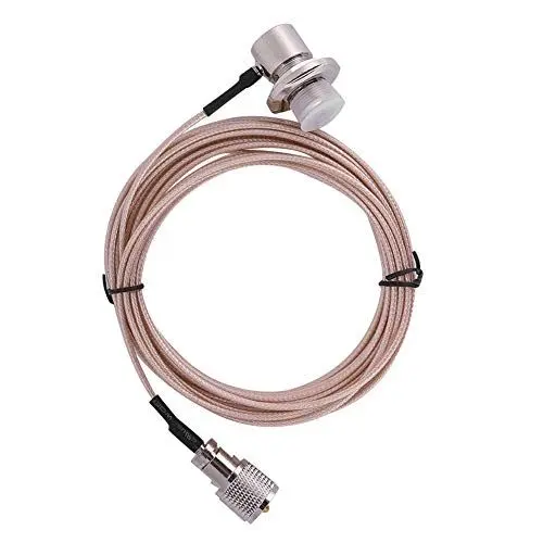 Produktbild: CCYLEZ 5 M Langes Koaxial Verlängerungskabel von Stecker auf Buchse, RG 316 PL 259 Kabelanschluss, Antenne, Super High Gain, für WalkieTalkie