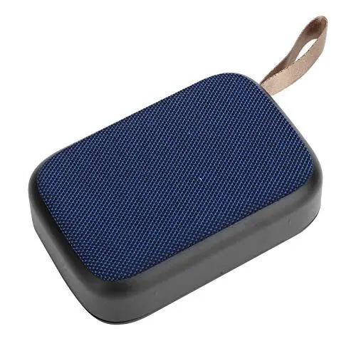 Produktbild: CCYLEZ Tragbare Lautsprecher mit Bluetooth, Kabelloser Stereo Subwoofer, USB Sound mit UKW Radio, Unterstützung von AUX, für Tablet, Laptop, Handy(Blau)