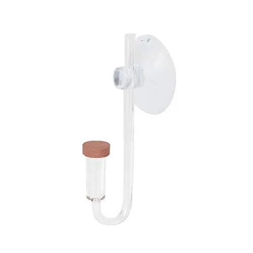 Produktbild: Co2 Diffusor Fisch 10×3×3 Acryl Transparent Co2 Diffusor Zerstäuber Blasenzähler Für Aquarium Pflanzen Wasser Gras