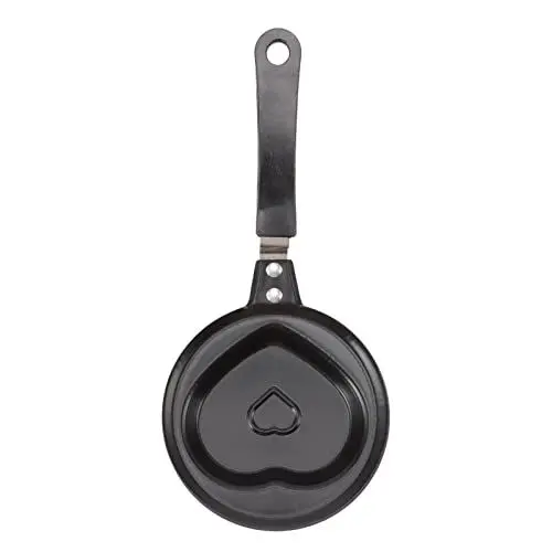 Produktbild: CDQL Innovative Koreanische Eierpfanne aus Rostfreiem Eisen, Mini-Antihaft-Eierpfanne, Omelettpfanne, Süßer Frühstückstopf, DIY-Mini-Frühstücks-Omelettpfannenform (X)