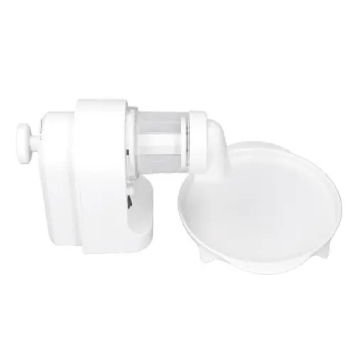 Produktbild: CDQL USB-wiederaufladbarer Elektrischer Eiszerkleinerer, Mehrzweck-2000-mAh-Eis-Schneekegelmaschine mit 2 Wiederverwendbaren Eisbechern für Cocktails