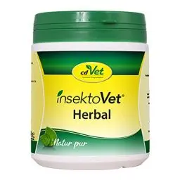 Produktbild: cdVet InsektoVet Herbal 250 g - natürliche Nahrungsergänzung für Hunde mit Vitaminen, Mineralstoffen und Spurenelementen zur Unterstützung des Hautstoffwechsels und Abwehrfunktion der Haut