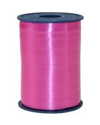 Produktbild: Präsent C.E. PATTBERG Geschenkband Magenta, 250 Meter Ringelband 10 mm zum Basteln, Dekorieren & Verpacken von Geschenken zu jedem Anlass
