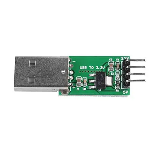 Produktbild: Kikumi Dcdc USB 3,3 V 8 × 6 × 1 Ce009 USB-Stromversorgungsmodul 5 V auf 3,3 V Dcdc-Abwärtswandlermodul USB 3,3 V 5 V DC-Regler