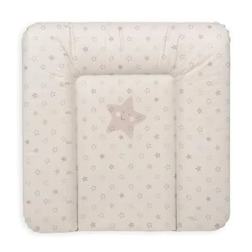 Produktbild: Ceba Baby® Wickelauflage - weiche Wickelunterlage - Baby Wickeltischauflage - 75x72 cm - Abwaschbar - OEKO-TEX® Standard 100 - Made in EU - Beige - 75 x 72 cm