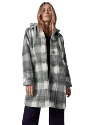 Produktbild: CECIL Damen B101035 Langes Overshirt, Mineral Grey Melange, XL