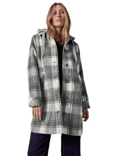 Produktbild: CECIL Damen B101035 Langes Overshirt, Mineral Grey Melange, XL