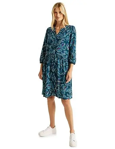 Produktbild: CECIL Damen B143698 Kleid, deep Lake Green,XL