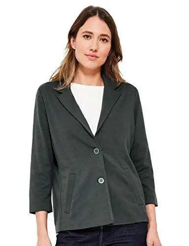 Produktbild: CECIL Damen B211867 Blazer 3/4 Arm, Easy Khaki, XL EU