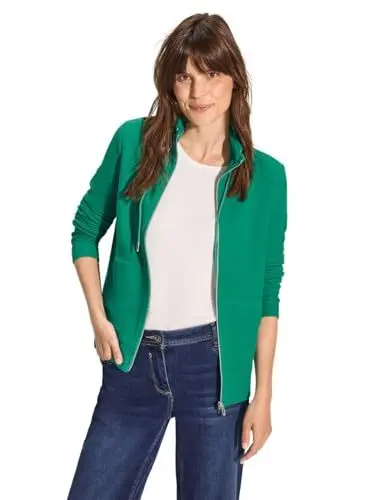 Produktbild: CECIL Damen B321766 Strukturkjacke, Malachite Green, 32