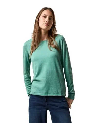 Produktbild: CECIL Damen B302754 Feinstrickpullover, Adriatic Green Melange, Large