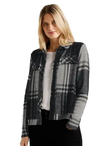 Produktbild: CECIL Jacquard Jacke Kariert