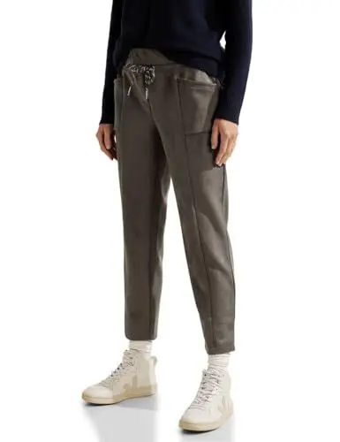 Produktbild: CECIL Joggpants Kunstlederhose