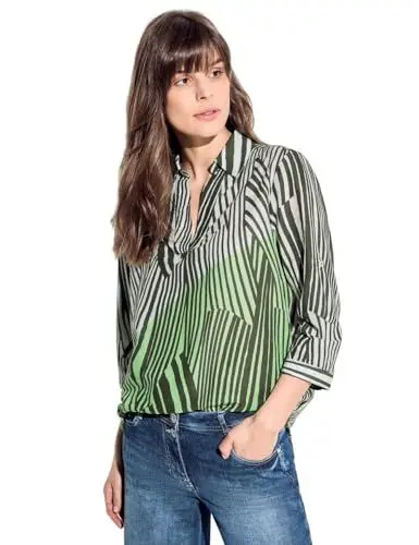 Produktbild: CECIL Lange gestreifte Bluse