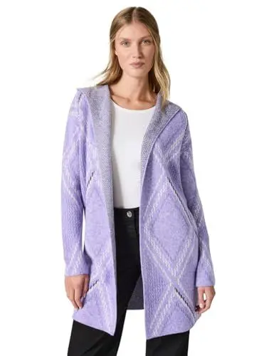 Produktbild: CECIL Offener Cardigan mit Kapuze