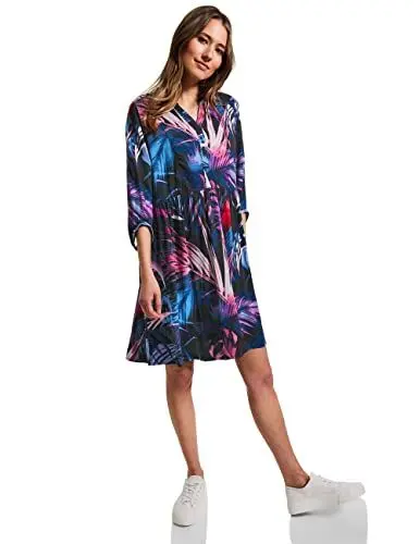 Produktbild: CECIL Damen B143593 Sommerkleid, Carbon Grey, XXL