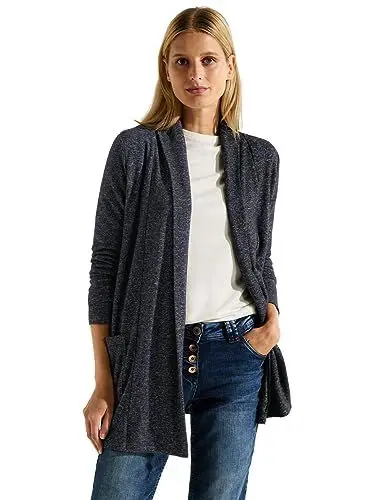 Produktbild: Cecil Damen B320465 Cardigan, Night Sky Blue Melange,L