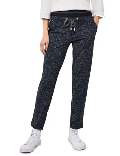 Produktbild: Cecil Damen B376278 Joggpants Gemustert