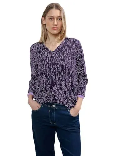 Produktbild: Cecil Damen Bluse mit Minimalprint