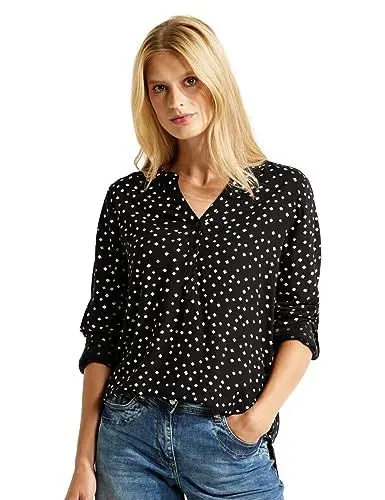 Produktbild: Cecil Damen Bluse mit Punktemuster