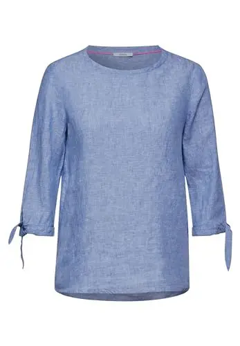 Produktbild: Cecil Damen Chambray Bluse linen chambray blue, M