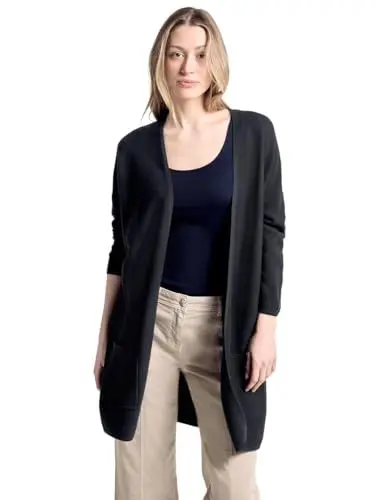 Produktbild: Cecil Damen Lange Strickjacke Blau M