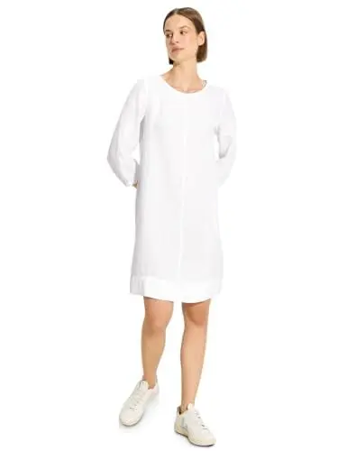 Produktbild: Cecil Damen Leinenkleid White, M