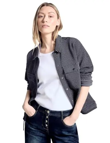 Produktbild: Cecil Damen Struktur Shirtjacke