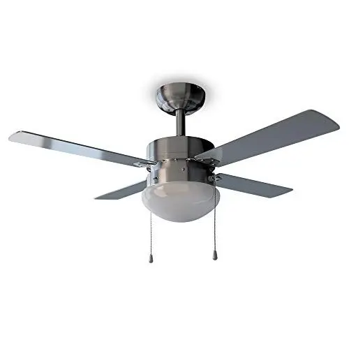 Produktbild: Cecotec Deckenventilator mit Licht EnergySilence Aero 450. 50 W, 4 Umkehrbare Flügel 42