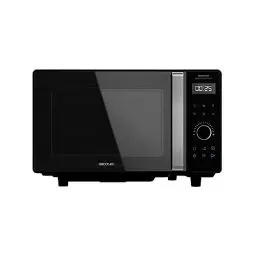 Produktbild: Cecotec Digitale Touch-Mikrowelle ohne Teller GrandHeat 2500 Flatbed Touch Black. 800 W, 25 Liter Fassungsvermögen, 8 vorkonfigurierte Funktionen, Timer