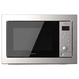 Produktbild: Cecotec Digitale und einbaubare Mikrowelle mit 25 Liter Fassungsvermögen GrandHeat 2500 Built-In Steel Black. Grill und 900 W Leistung