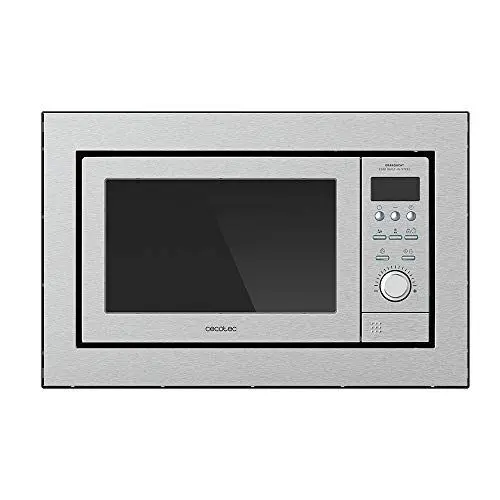 Produktbild: Cecotec Digitale und einbaubare Mikrowelle mit 25 Liter Fassungsvermögen GrandHeat 2500 Built-in Steel. Grill und 900 W Leistung