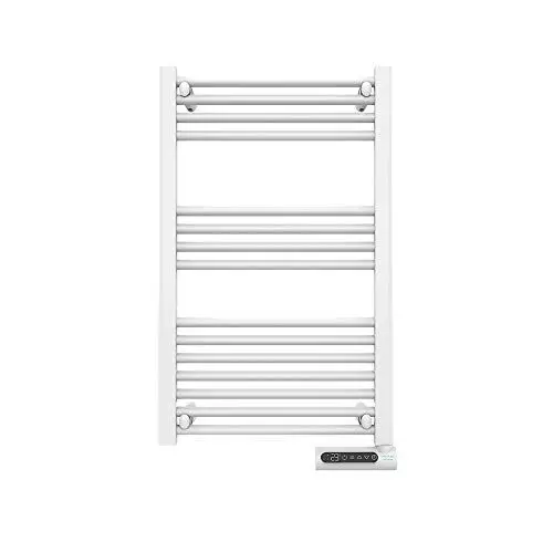 Produktbild: Cecotec Elektrischer Badheizkörper Ready Warm 9100 Smart Towel White. 500 W, LED-Anzeige, Touch Control, Wochenprogrammierer, 3 Modi, wählbare Temperatur und maximale Sicherheit mit IP24