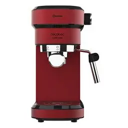 Produktbild: Cecotec Espressomaschine Cafelizzia 790 Shiny. Espressos und Cappuccino, 1350 W, Thermoblock-System, 20 Bar Druck, Automatikmodus für 1-2 Kaffees, schwenkbares Dampfrohr, 1,2 Liter, Rot